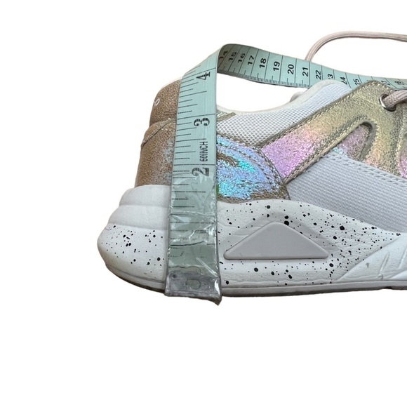 Aldo Anzaldua Gold iridescent Mermaid Metallic Sneaker 8.5 - Picture 11 of 15